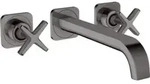 hansgrohe Fertigset Axor Citterio E UP-3-Loch-Waschtischarmatur, A 220mm, Ros, pol.
