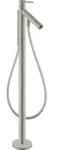 hansgrohe Wannen-Einhebelmischer Axor Starck A 156mm, boden, m Pin-Griff, ED
