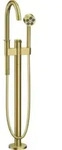 hansgrohe Wannen-Einhebelmischer Axor One Ausl. 220mm, bodenstehend, brushed brass