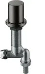 hansgrohe K&uuml;chen-Absperrventil Axor m R&uuml;ckflussverh., polished black chrome