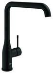 Grohe Einhand-Sp&uuml;ltischbatterie Essence 30505 schwenkbarer Rohrauslauf phantom black