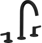 hansgrohe 3-Loch-Waschtischarmatur 170 Axor One A 140mm, m Pus-Op-Abl, m Hebel,