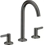 hansgrohe 3-Loch-Waschtischarmatur 170 Axor One A 140mm, m Pus-Op-Abl, m HG, b bla vc