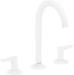 hansgrohe 3-Loch-Waschtischarmatur 170 Axor One A 140mm, m Pus-Op-Abl, m Hebel, m.-we