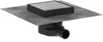 hansgrohe Punktablauf RainDrain Point Komplettset, 150x150mm, Edelstahl finish