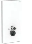 Geberit Wand-WC-Modul Monolith Plus Bauh. 101cm, Fr. Gl. we., S. Aluminium