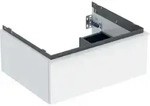 Geberit Waschtischunterschrank iCon 59,2x24,7x47,6cm, w/lack. hochgl&auml;nzend