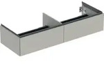 Geberit Waschtischunterschrank One 133,2x50,4x47cm, 2 L, greige/lackiert ma