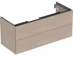 Geberit Waschtischunterschrank One 118,4x50,4x47cm, Eiche/Mela Holz, 2 L