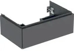 Geberit Waschtischunterschrank One 74x50,4x47cm, lava/lackiert ma, 1 Laden