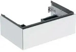 Geberit Waschtischunterschrank One 74x50,4x47cm, w/lack. matt, 1 Schubladen