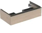 Geberit Waschtischunterschrank iCon 88,8x24,7x47,6cm, Eiche/Griff lava matt