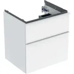Geberit Waschtischunterschrank iCon 59,2x61,5x47,6cm, 2 L, w/lack. hochgl.