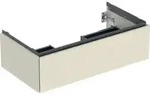 Geberit Waschtischunterschrank One 88,8x50,4x47cm, sand-grau/l hg, 1 Laden