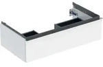 Geberit Waschtischunterschrank iCon 88,8x24,7x47,6cm, w/lack. hgl/Gr. vc