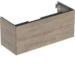 Geberit Waschtischunterschrank One 118,4x50,4x47cm, N hick./Mela Holz, 2 L