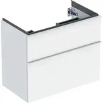 Geberit Waschtischunterschrank iCon 74x61,5x41,6cm, 2 Laden, w/lack. hochgl.