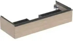 Geberit Waschtischunterschrank iCon 118,4x24,7x47,6cm, Eiche/Griff lava matt