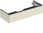 Geberit Waschtischunterschrank One 118,4x50,4x47cm, sand-grau/l hg, 1 Laden