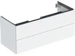 Geberit Waschtischunterschrank One 118,4x50,4x47cm, w/l hochgl., 2 Laden
