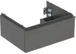 Geberit Waschtischunterschrank iCon 59,2x24,7x47,6cm, lava matt/lava matt