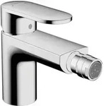 hansgrohe Bidet-Einhebelmischer Vernis Blend mit Zugstangen-Ablaufgarnitur, chrom