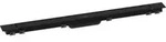 hansgrohe RainDrain Match + Duschrinne 900mm, mattschwarz, Fertigset