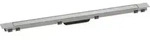 hansgrohe RainDrain Match + Duschrinne 1000mm, Edelstahl geb&uuml;rstet, Fertigset