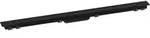 hansgrohe RainDrain Match + Duschrinne 1000mm, mattschwarz, Fertigset