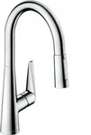 hansgrohe Sp&uuml;ltisch-Einhebelmischer 200 Talis M51 EcoSmart mit Ausziehbrause, 2jet,
