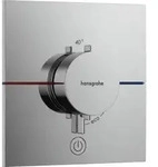 hansgrohe Thermostat ShowerSelect Comfort E UP, f 1 Verbr. u. 1 zus. Abgang, chrom