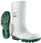 Dunlop Stiefel WORK-IT WHITE PVC, SR LO LG S4 Gr. 35 (NB1JB01.35)