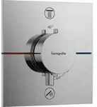 hansgrohe Thermostat ShowerSelect Comfort E UP, f 2 Verb, o. Sich.Kombi EN 1717, chr