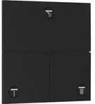 hansgrohe Ventil ShowerSelect Comfort E UP, f&uuml;r 3 Verbraucher, mattschwarz