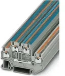 Phoenix Contact Doppelstock-Klemme 0, 14-1, 5qmm, grau PTTB 1, 5/S-L/N