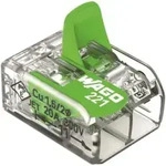 WAGO Verbindungsklemme 221-422 2-Leiter max. 4mm2 transparent