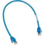 Hager Patch-Leitung 2xRJ45 Steck.bl 0,4m ZZ45WAN040