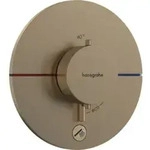 hansgrohe Thermostat ShowerSelect Comfort S UP, f 1 Verb u. 1 zus. Abg., brush. bron