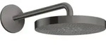 hansgrohe Kopfbrause Axor One m Brausearm, 1jet, brushed black chrome