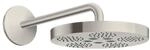 hansgrohe Kopfbrause Axor One mit Brausearm, 1jet, Edelstahl-Optik