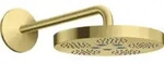 hansgrohe Kopfbrause Axor One mit Brausearm, 1jet, brushed brass