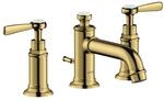 hansgrohe 3-Loch-Waschtischarmatur 30 Axor Montreux A 143mm, m H-Gr, ZugstAblGar, po