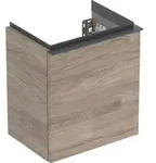Geberit Handwaschbeckenunterschrank iCon 37x41,5x27,9cm, 1 T, An R, nuss/Gr. la m
