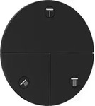 hansgrohe Ventil ShowerSelect Comfort S UP, f&uuml;r 3 Verbraucher, mattschwarz