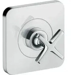 hansgrohe Fertigset Axor Citterio E UP-Absperrventil 120x120mm, chrom