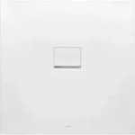 V&B Duschwanne Squaro Infinity 90x90x4cm, st. wh., universal einbaubar
