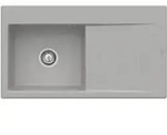 V&B Sp&uuml;le Subway Style 50 Sp&uuml;lbecken links, fossil CeramicPlus