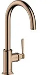 hansgrohe Sp&uuml;ltisch-Einhebelmischer 260 Axor Montreux mit Schwenkauslauf, polished