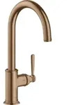 hansgrohe Sp&uuml;ltisch-Einhebelmischer 260 Axor Montreux mit Schwenkauslauf,...