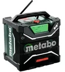 Metabo Akku-Baustellenradio RC 12-18 32W BT DAB+ (600779850) mit Akku-Ladefunktion,